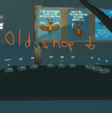 the old store layout